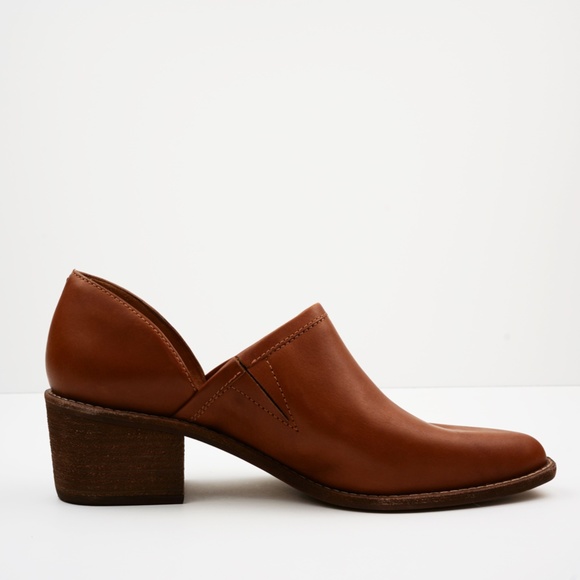 New MADEWELL The Brady Lowcut Bootie in English Saddle Leather - Picture 2 of 6
